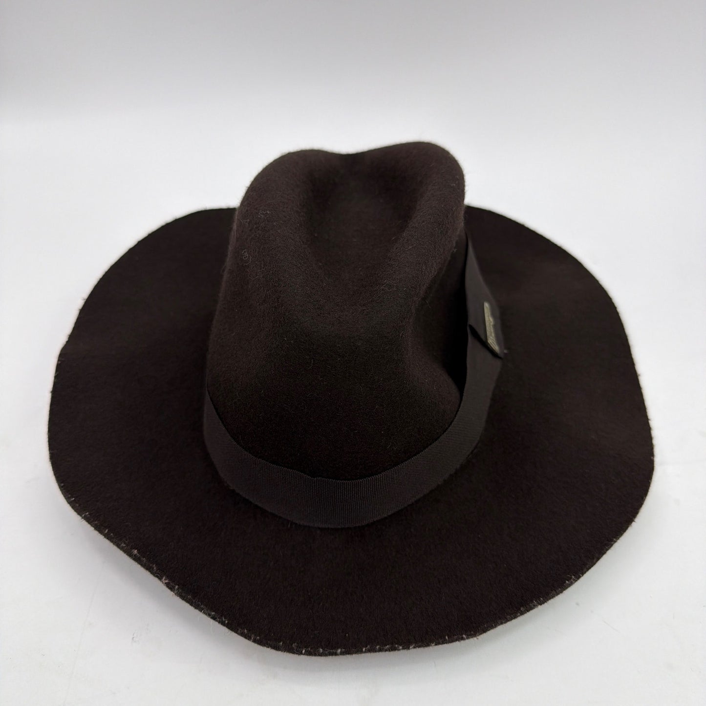 Rubie’s Indiana Jones DLX Fedora Hat #49673 Dark Brown/Black Approx 7 in Opening