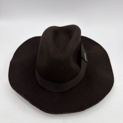 Rubie’s Indiana Jones DLX Fedora Hat #49673 Dark Brown/Black Approx 7 in Opening