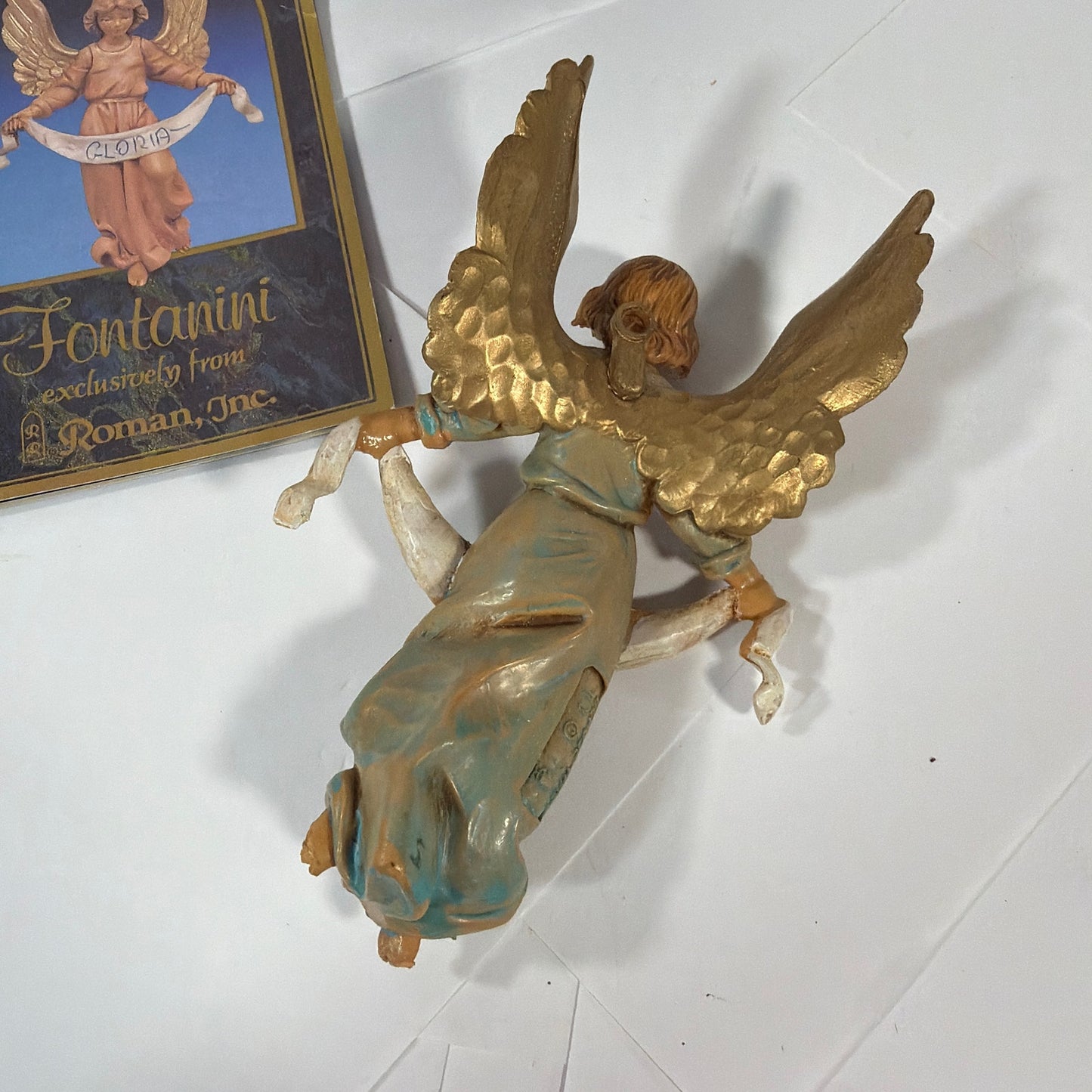 Fontanini Gloria Angel Nativity Figurine with Box and Booklet