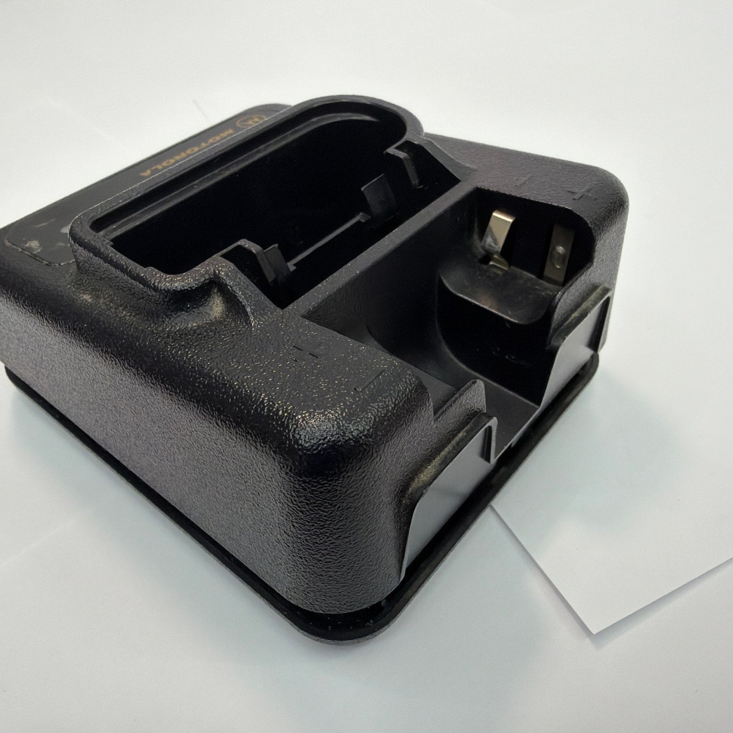 Motorola Minitor IV Pager with Charging Dock As Is For Parts Repair