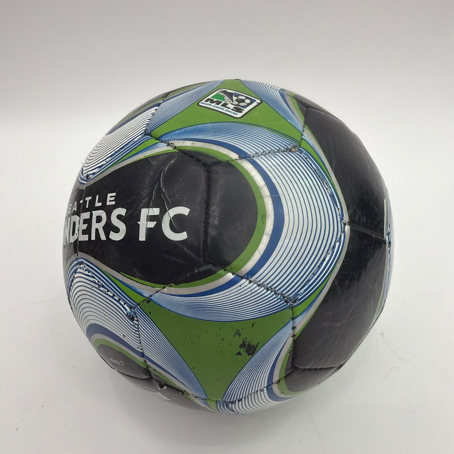 Adidas Seattle Sounders FC MLS Mini Soccer Ball Size 1 Green Blue Black