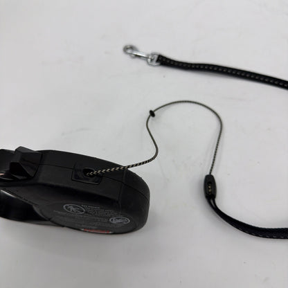 Flexi Classic 1 Retractable Dog Leash Black Up to 26 lb Made in Germany