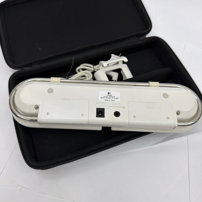 Logitech mm22 S-0159A Portable Speakers White With Carrying Case