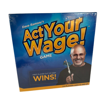 Dave Ramsey's Act Your Wage Board Game Ramsey Solutions Sealed