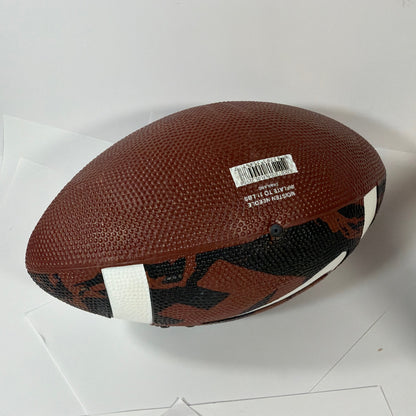 Nike Spin NF1052 11 Inch Football Brown Black White 11Lbs