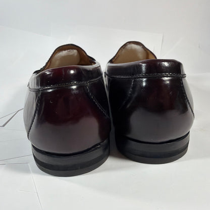 Cole Haan City Tassel Loafers Mens 11 3E Oxblood Leather Style 51150