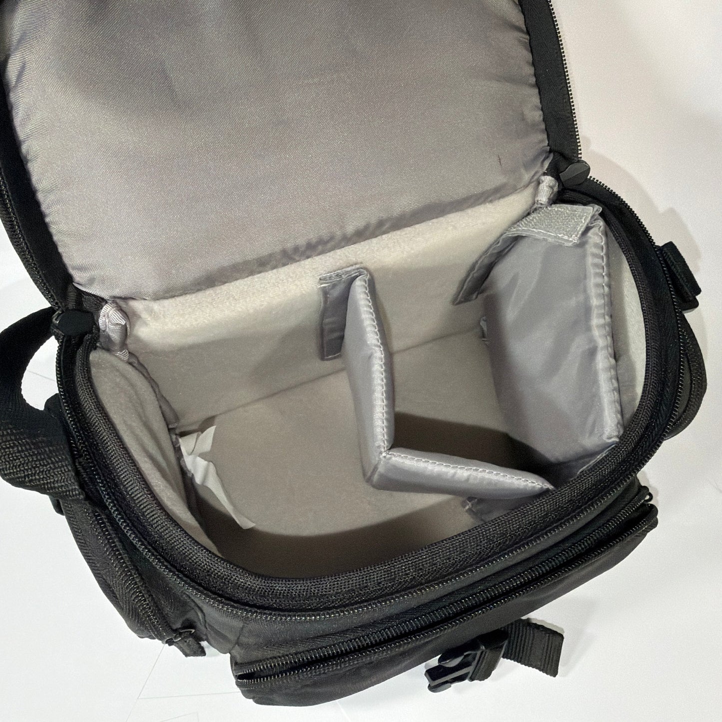 Sony LCS-U21 Padded Camera Carrying Case Bag Black with Dividers