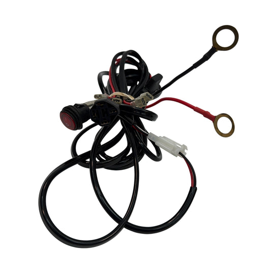 12V Auxiliary Light Wiring Harness with Rocker Switch