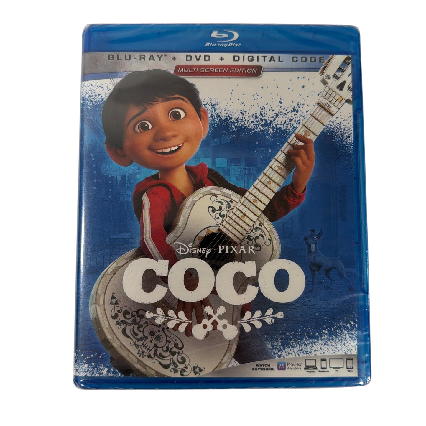 Disney Pixar Coco Blu-ray DVD Digital Code Multi-Screen Edition Sealed
