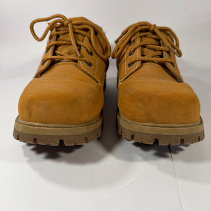 Wrangler Men's Casual Low Boot Shoes Camel Tan Lace-Up Lug Sole Size 11