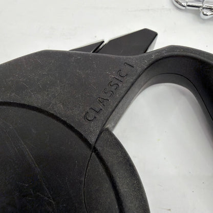 Flexi Classic 1 Retractable Dog Leash Black Up to 26 lb Made in Germany