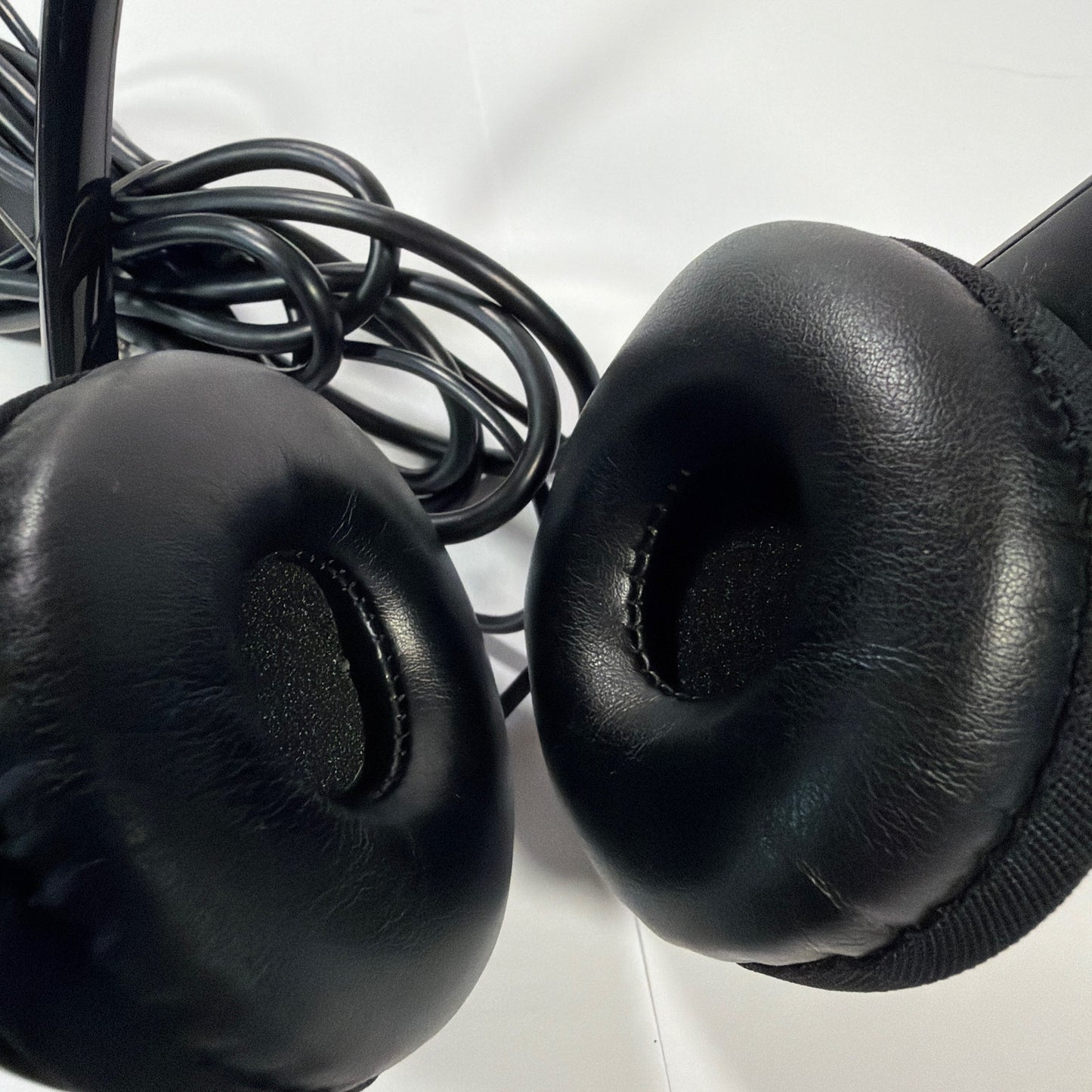 Logitech Logi Black USB Wired Headset with Boom Mic Tested Working